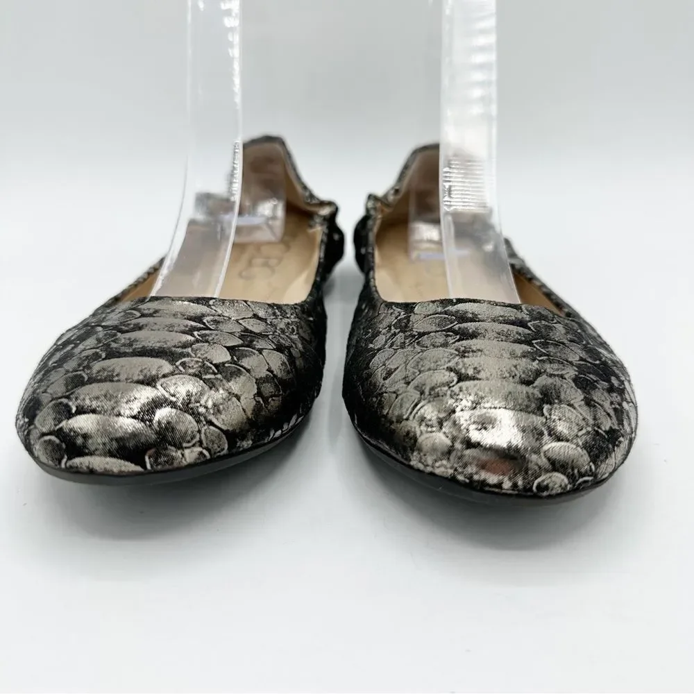 BCBG Paris‎ Magie Metallic Stretch Ballet Flat 8